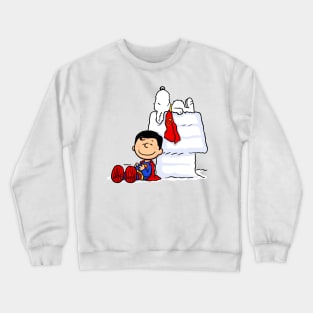 Relaxing with Krypto Crewneck Sweatshirt